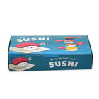 Recyclable Disposible Paper Packaging Box Take Away Sushi Packaging Box