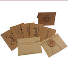 Finer Packaging Custom Card Printing Kraft Paper Materials Gifts Cards