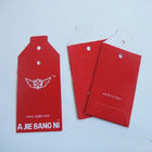 PMS Custom Card Printing White Cardboard Gift Card Kraft Hang Tags 1mm Thickness