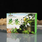 White Cardboard Scented Cardboard Tea Packaging Eco Friendly PMS Printing