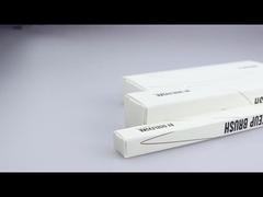 Προσαρμοσμένο καλλυντικό κουτί συσκευασίας δώρων με εκτυπωτικό φιλικό λευκό χαρτί χαρτονιού