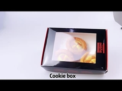 OEM Cake Shop Pastry κουτί μπισκότα βιοδιασπώμενα Custom κουτιά μπισκότα χαρτί κουτιά